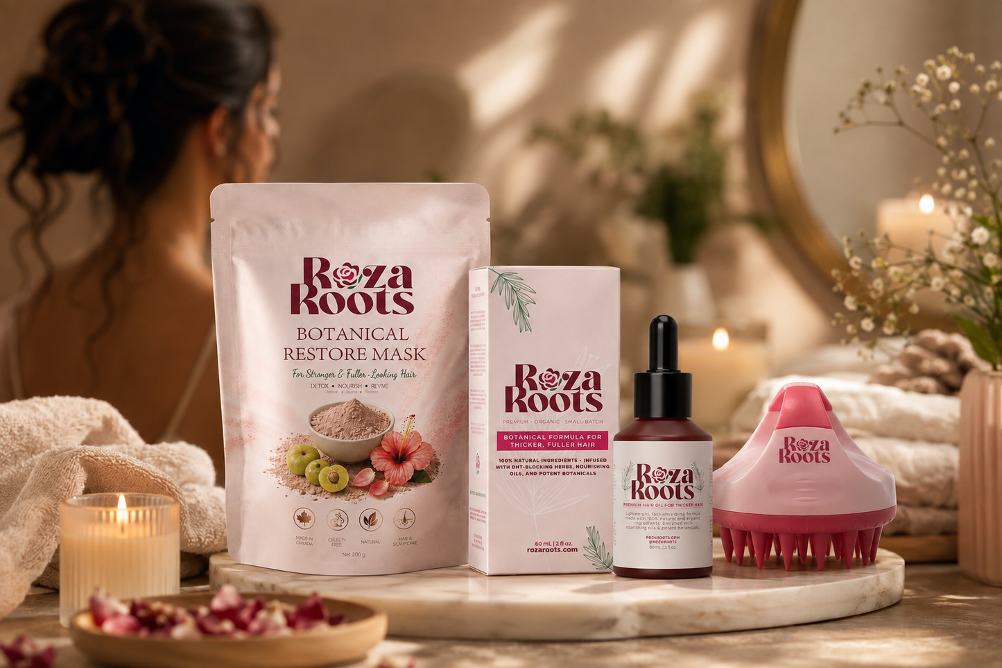 Roza Roots Hair Ritual Bundle