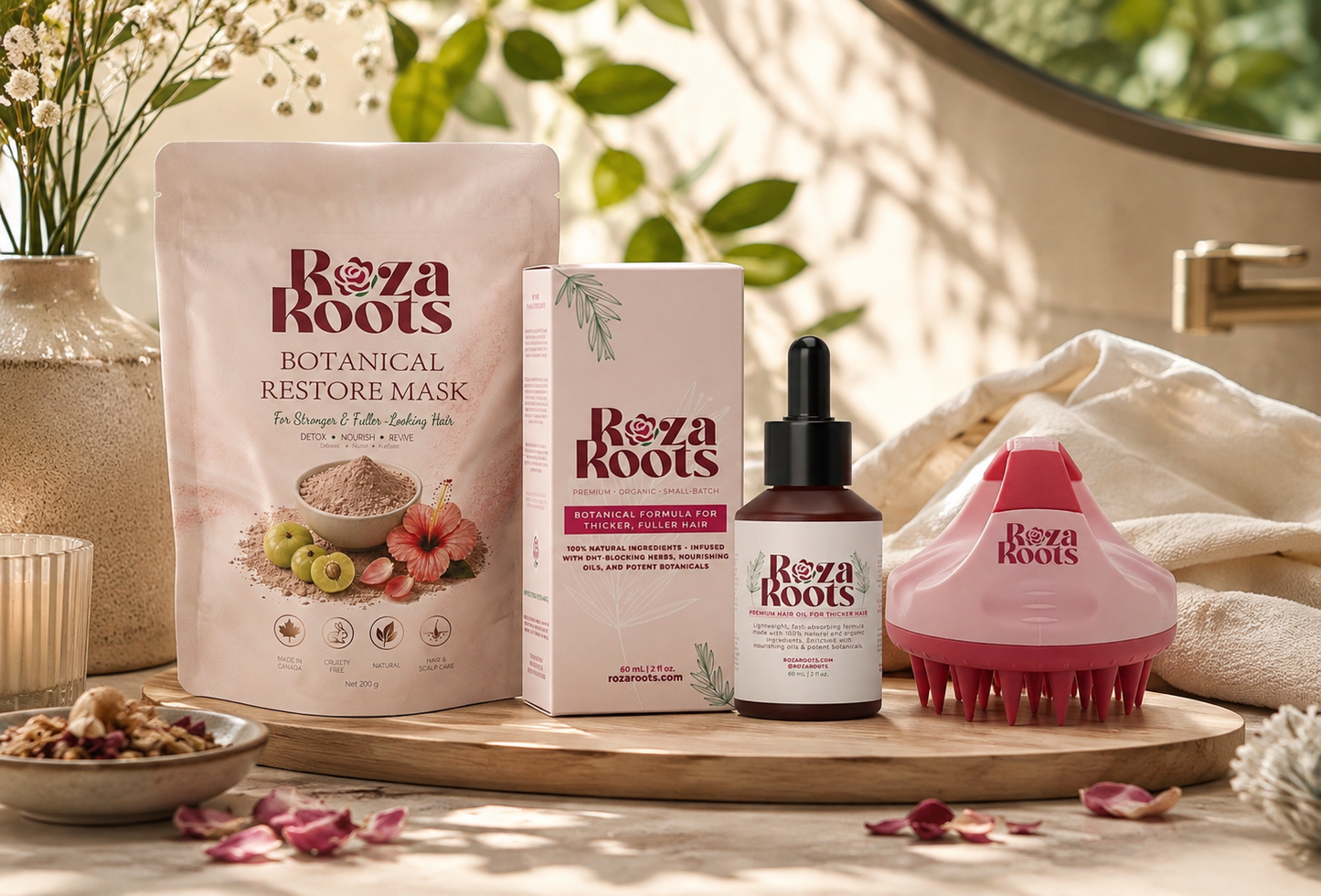 Roza Roots Hair Ritual Bundle